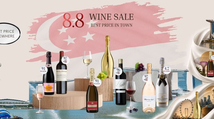 8.8 Wine Promo Sale National Day Singapore
