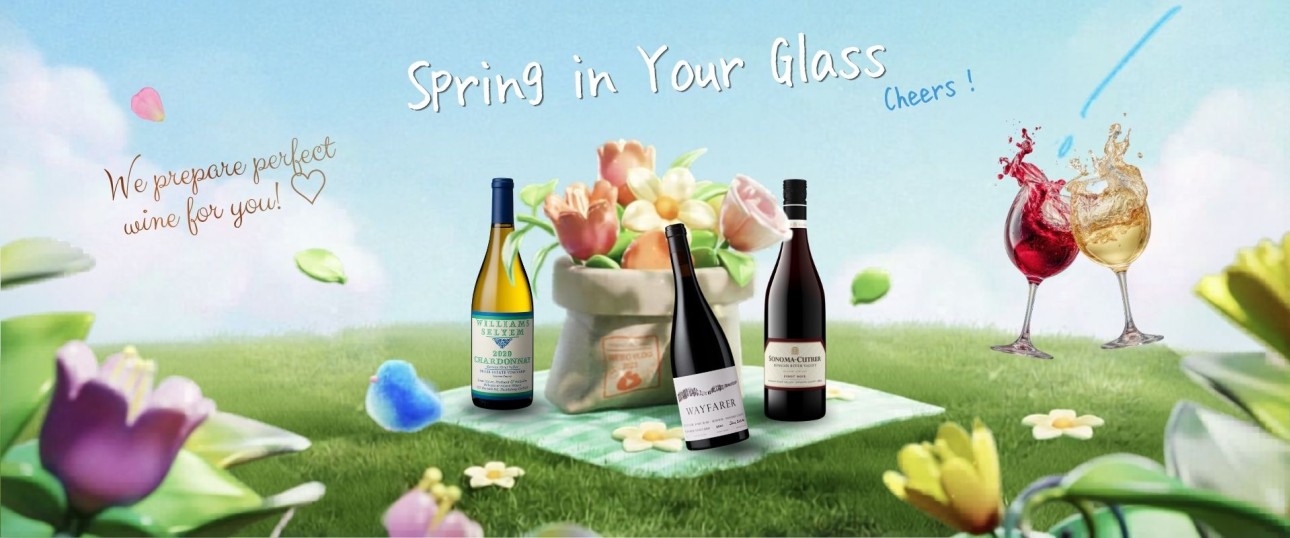 spring day wine collection