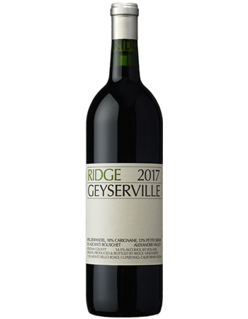 2017 Ridge Geyserville