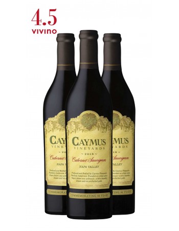Buy 3 - 2018 Caymus Cabernet Sauvignon |Bottle (3x750ml)..