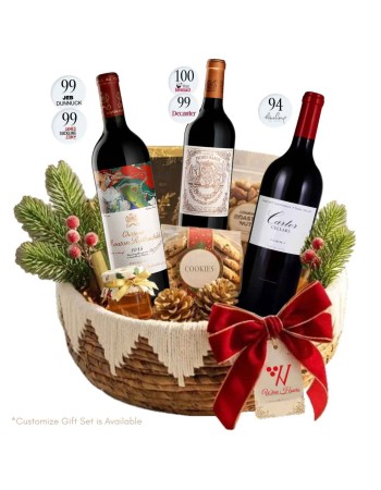 Trio Premium Hampers Holiday  - Connoisseur Collection..