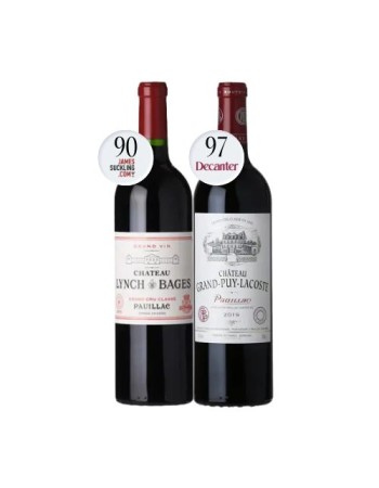 Bundle - 2019 Chateau Grand-Puy-Lacoste | 2017 Chateau Lynch Bages..
