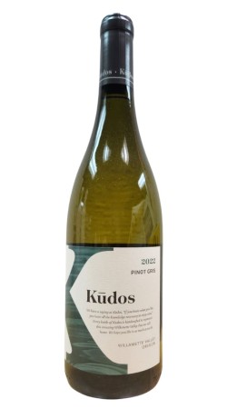 2022 Kudos Willamette Valley Pinot Gris 2022 Kudos Willamette Valley Pinot Gris