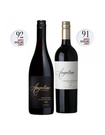 Buy 2 - Angeline Pinot Noir Reserve Mendocino and Cabernet Sauvignon by Mar..