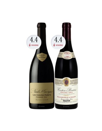 Bundle - 2017 Domaine de la Vougeraie Nuits  | 2019 Domaine Chapuis..