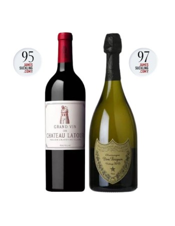 Duo - Bordeaux Holiday Season | Dom Perignon & Les Forts Latour..