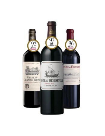 Buy 3 - Chateau Beychevelle | Domaine De Chevalier | Grand Corbin..