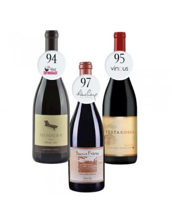 Trio Pinot Noir - Beaux Freres The Upper Terrace Ribbon Ridge | Sojourn Son..