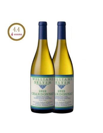 Buy 2 - 2023 Williams Selyem Unoaked Chardonnay..