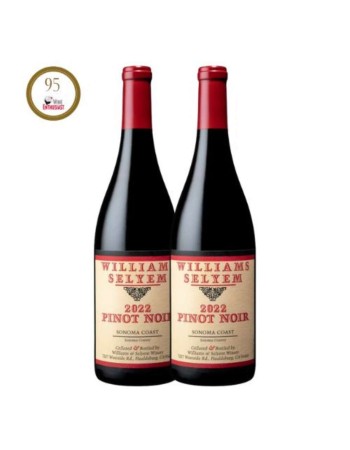Buy 2 - 2022 Williams Selyem Pinot Noir Sonoma Coast..