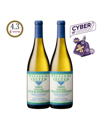 Buy 2 - 2023 Williams Selyem Unoaked Chardonnay..