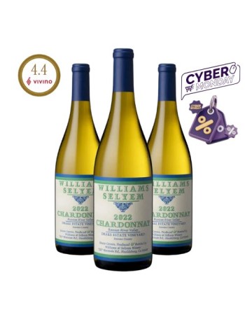 Buy 3 - 2022 Williams Selyem Drake Estate Chardonnay..