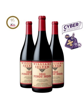 Buy 3 - 2022 Williams Selyem Sonoma Coast Pinot Noir..