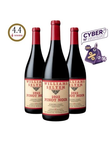 Buy 3 - 2023 Williams Selyem Pinot Noir Sonoma County..