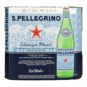 San Pellegrino Sparkling Natural Mineral Water 12 x 750ml