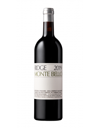 2018 Ridge Monte Bello Santa Cruz