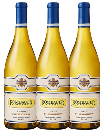 Trio Rombauer Chardonnay lovers (white wine)..