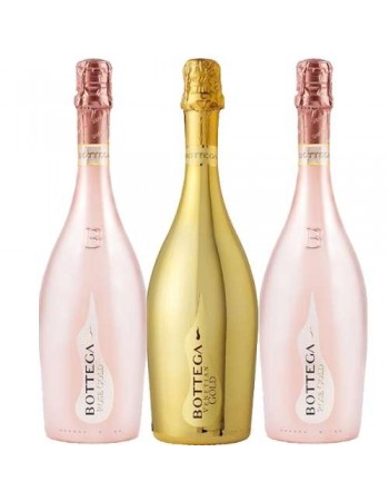 Buy 3 - NV Sparkling Prosecco Mix of White & Rose..