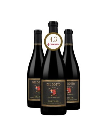 Buy 3 - 2018 Del Dotto Pinot Noir Fort Ross-Seaview Sonoma Coast..