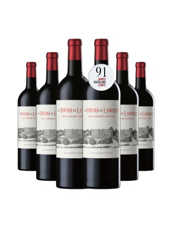 Buy 6 - 2019 Les Tours de Laroque Saint Emilion Grand Cru..