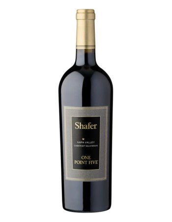 Shafer One Point Five Cabernet Sauvignon..