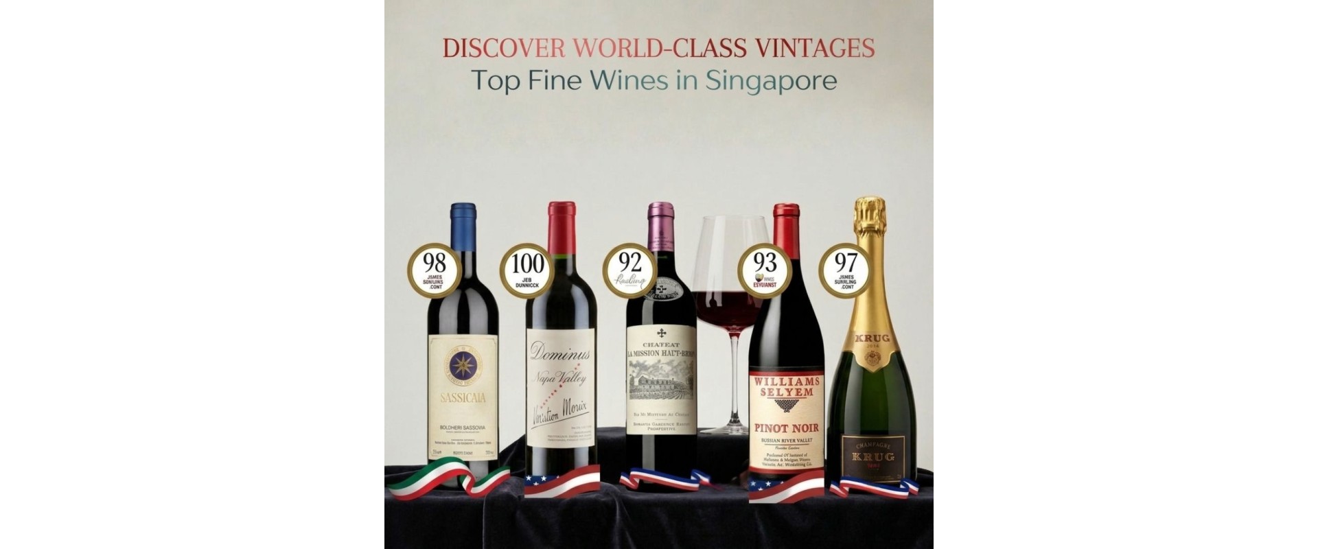 Discover World-Class Vintages: Top Fine Wines in Singapore