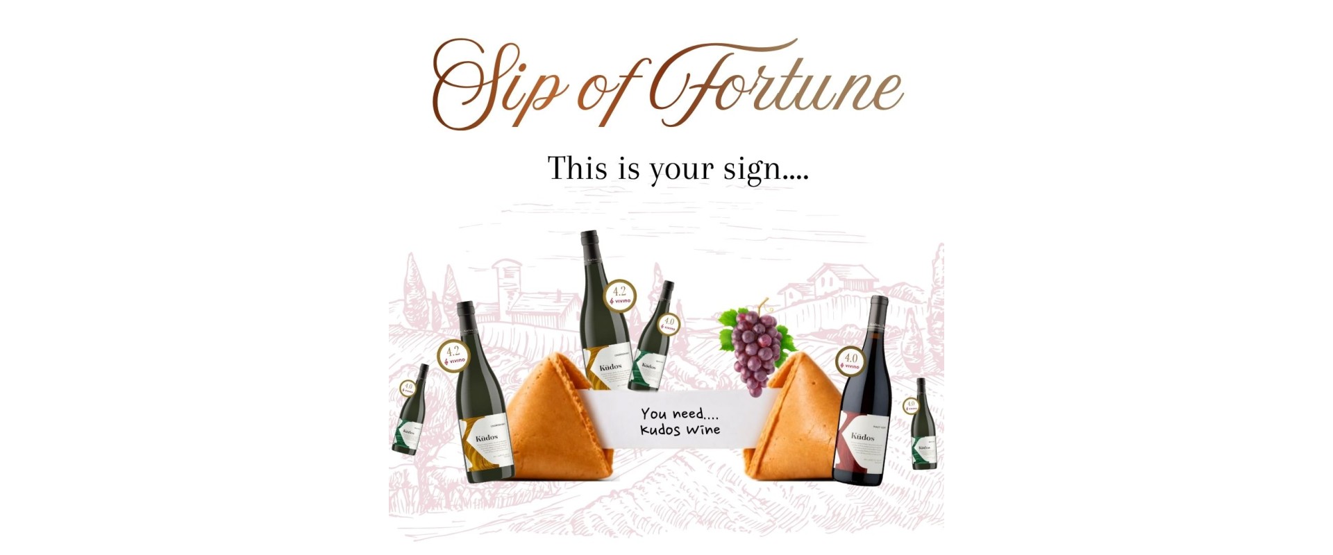 Sip of Fortune: Kudos Wines & the Wisdom Within
