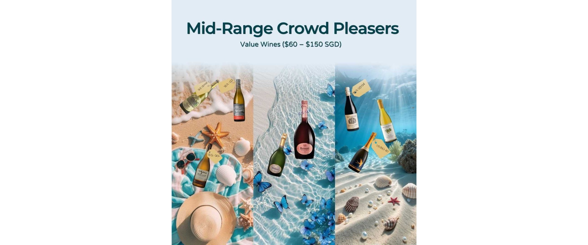 Mid Range Wine Crowd Pleasers : Value ($60-$150)