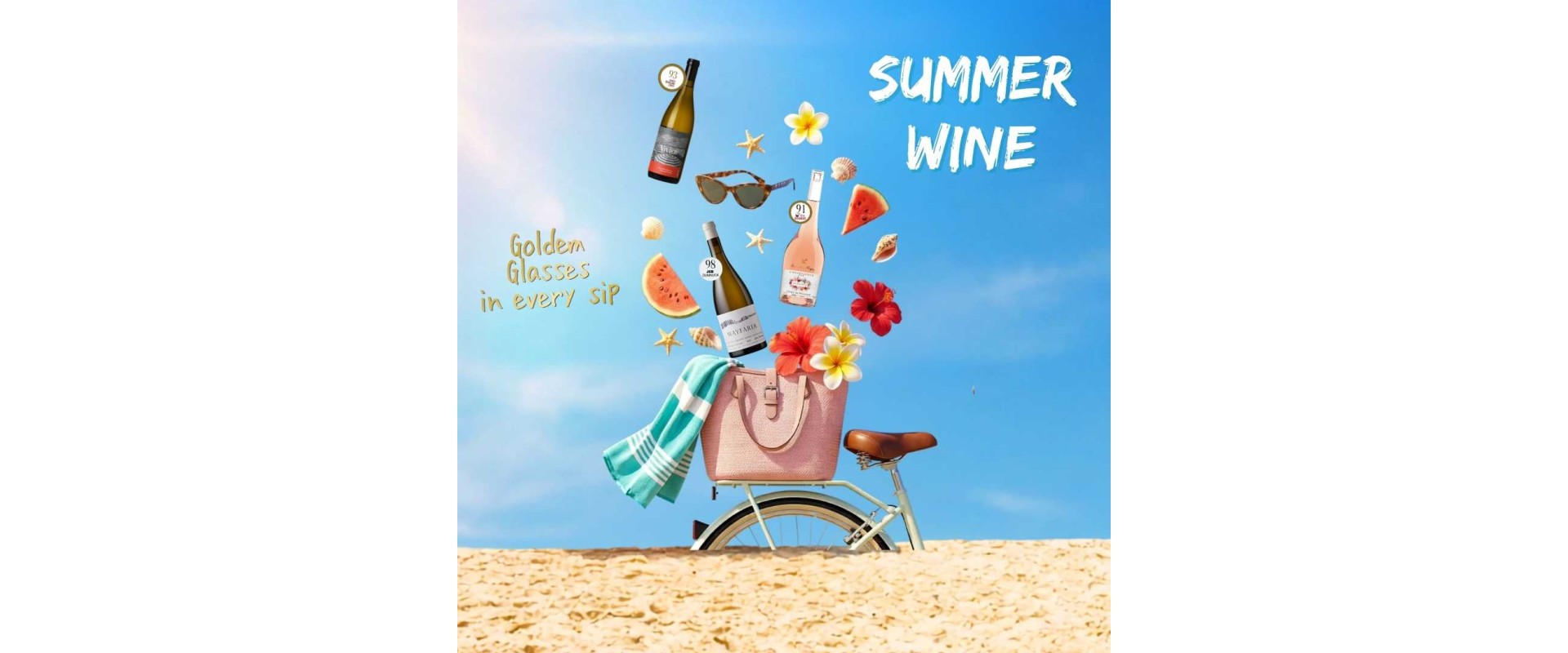 Golden Glasses: White Wine for Summer Moments